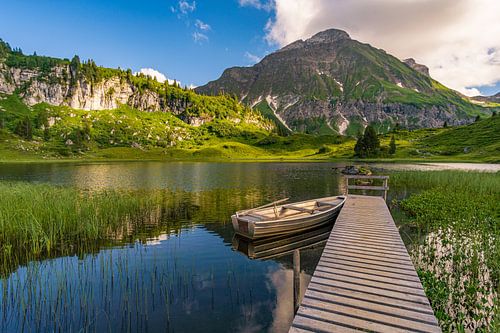 Körbersee dans le Lechquellengebirge