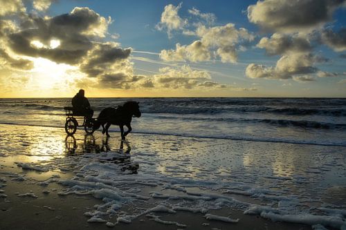 Zonsondergang op Texel
