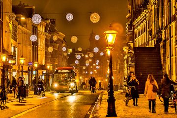 Leiden winter von Frans Nijssen