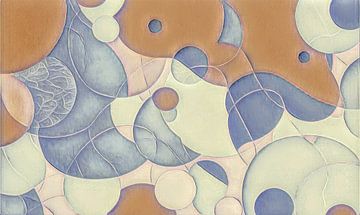 Abstract circles and shapes van Niek Traas