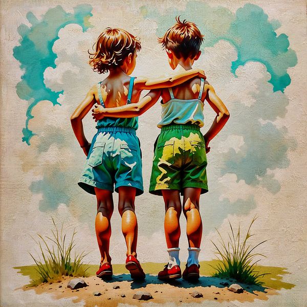A heartfelt look at friendship and being pure by Jan Keteleer (JanKé): A Journey Beyond the Canvas