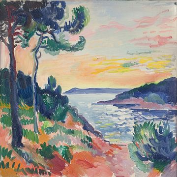 Op Henri Matisse geïnspireerd landschap van Niklas Maximilian