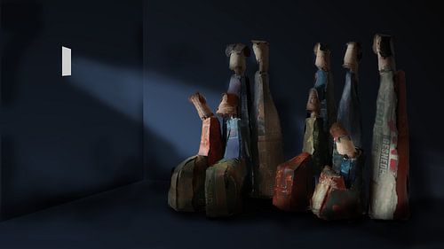 Locked in restriction by Ruud van Koningsbrugge
