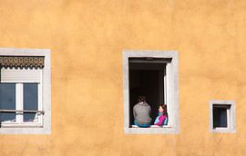 Kiekje uit de stad Grenoble in Frankrijk by Rosanne Langenberg