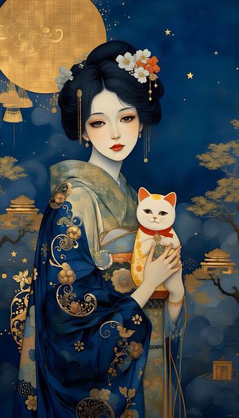 Geisha von Jolique Arte