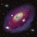 Melkwegstelsel in de ruimte van Patricia Piotrak thumbnail