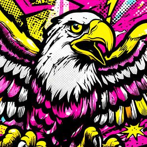 Aigle Pop Art n° 3
