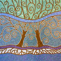 Peaceful Love Trees