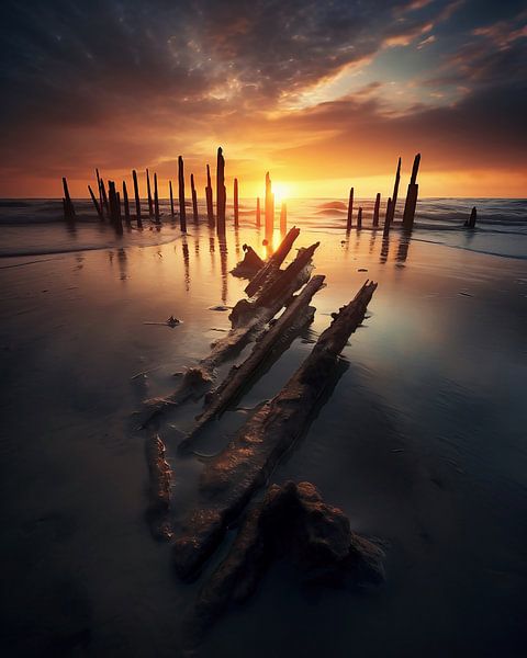 Wunderschöne Ostsee von fernlichtsicht