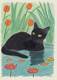 Relax Cat by Rizal Azhari