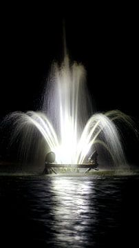 Fontaine de lumière