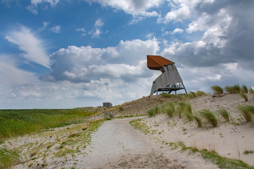 Uitkijktoren Steltloper van Margreet Frowijn