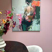 Photo de nos clients: Portrait figuratif, moderne et abstrait par Carla Van Iersel, sur ArtFrame