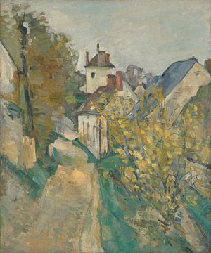 Het huis van Dr. Gachet in Auvers-sur-Oise, Paul Cézanne