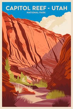 Capitol Reef - Utah van Poster Art Shop