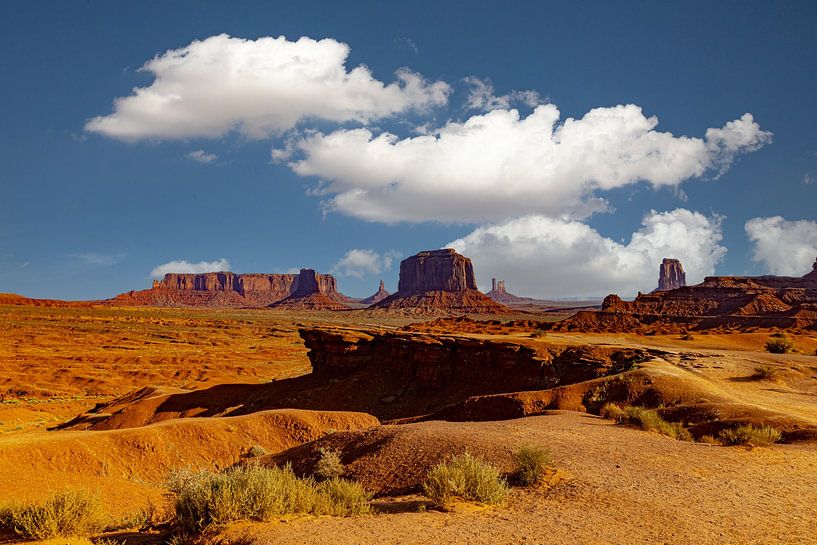 Monument Valley Tribal Park, USA by Gert Hilbink