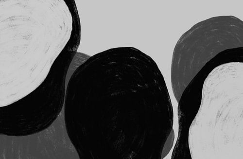 Scandinavië Organische abstracte vormen