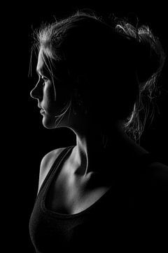 Girl in the dark  by Eline  Hautekeete