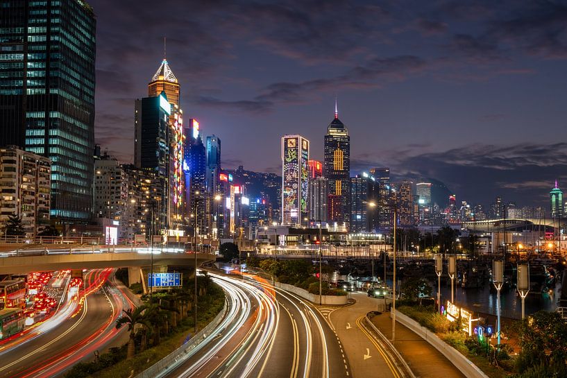 Hong Kong view Causaway Bay van Bart Hendrix