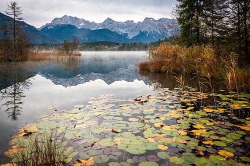 Barmsee in autumn by Martin Wasilewski