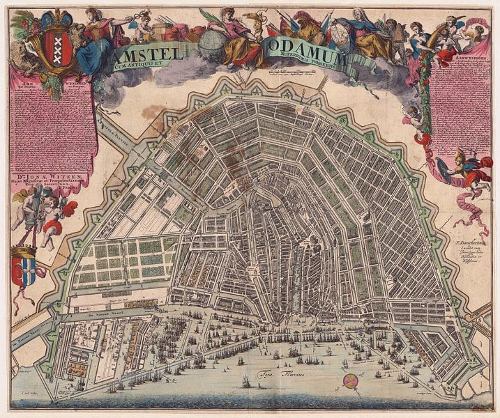 Amsterdam, 1701-1704 by Atelier Liesjes