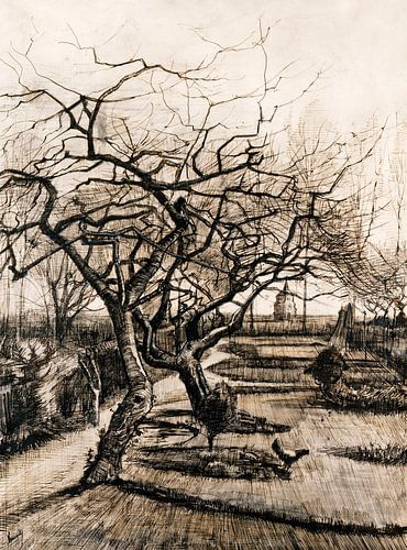 Vincent van Gogh. Wintertuin in Neunen