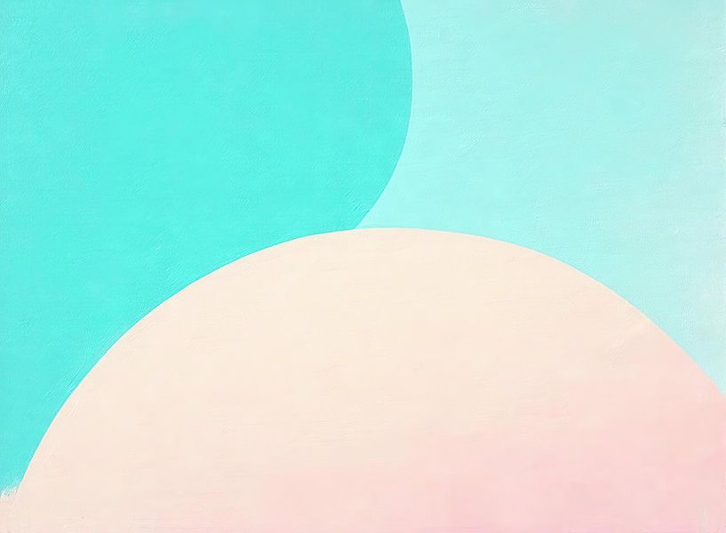 Pink Blue by Modern Collection
