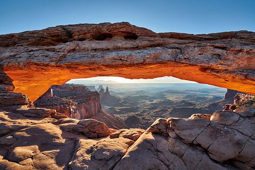 Sonnenaufgang am Mesa Arch