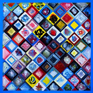 EH PAINTING ART 1993* #0001 Grote dots Liveliness