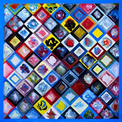 EH PAINTING ART 1993* #0001 Grote dots Liveliness