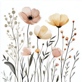 Frühlingsblumen von Richards Fine Art