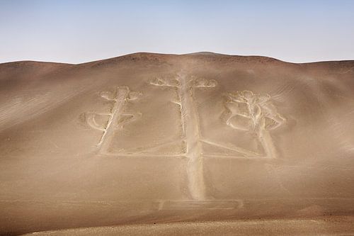 The Paracas Candelabro in Peru