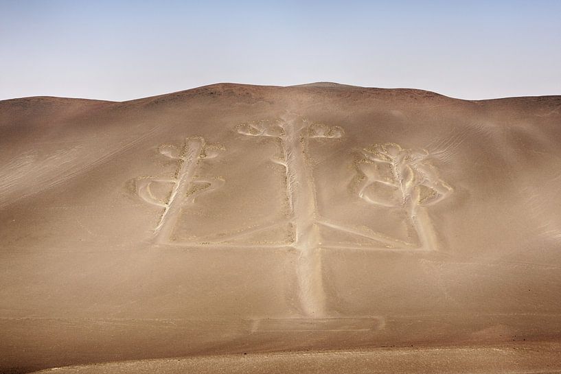 Le candélabre de Paracas au Pérou par Yvonne Smits
