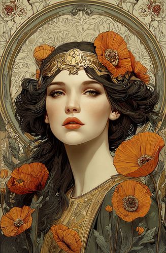 Art Nouveau portret no.12