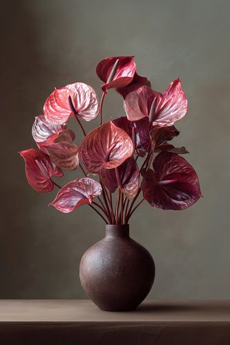 Halo floral émeraude