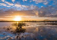 Sunset Reflections Hanzeboog Zwolle