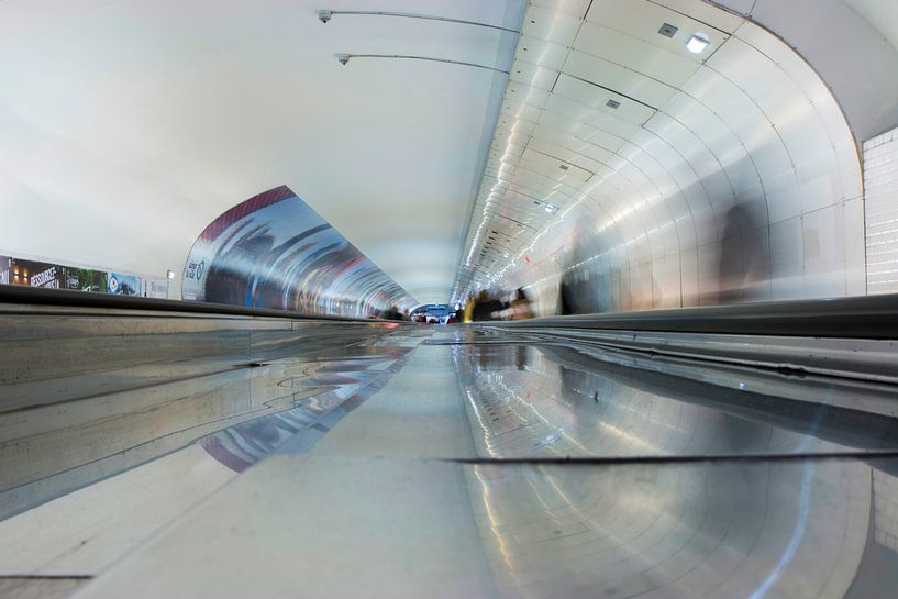 Paris Metro - underground in France by Marianne van der Zee