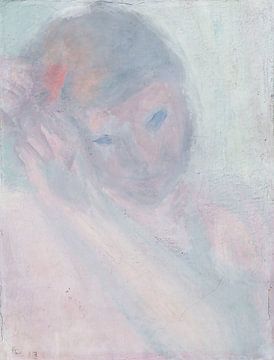 Hoofd van een meisje, 1917, Ellen Thesleff