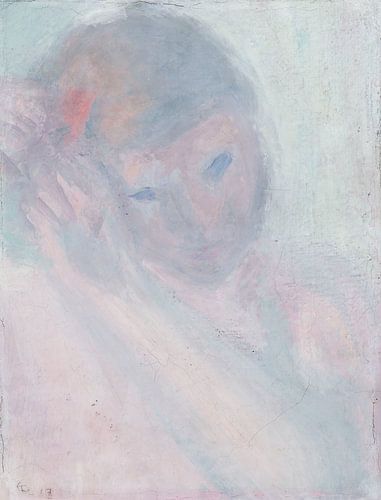 Head of a Girl, 1917, Ellen Thesleff