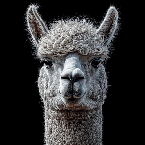 Alpaca portret