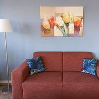 Kundenfoto: Tulpen von Wunderbare Kunst, auf Leinwand