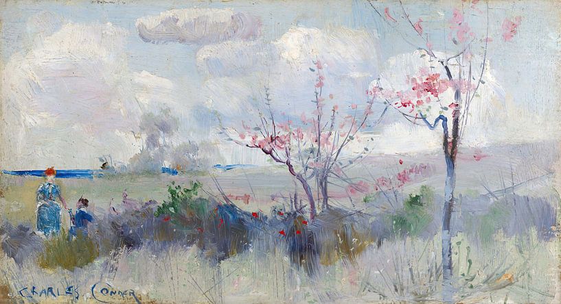 Charles Conder-Herrick s Blossom by finemasterpiece