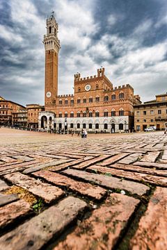 Palazzo Pubblico in Siena van Dirk Rüter