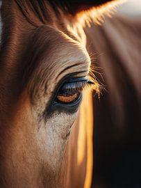 Beautiful Cow Eye von Treechild