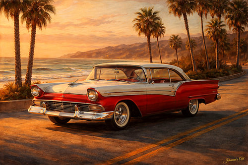 Driving Through History — Ford Fairlane 500 — 1957