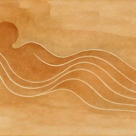 Figuur in Rust van FoXo Art