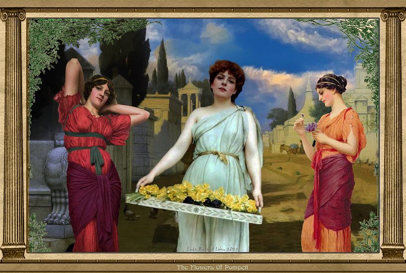 The Flowers Of Pompeii by Lutz Roland Lehn