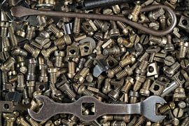 Meccano screws by Eduard de Kam