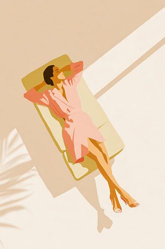 Un moment de détente au soleil sur Thea