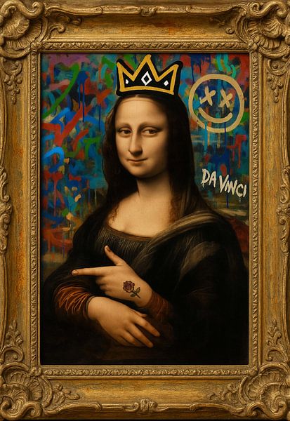 La Mona Lisa del Ghetto Louvre van Moonheart Artworks